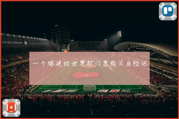 一个球迷的世界杯门票购买历险记